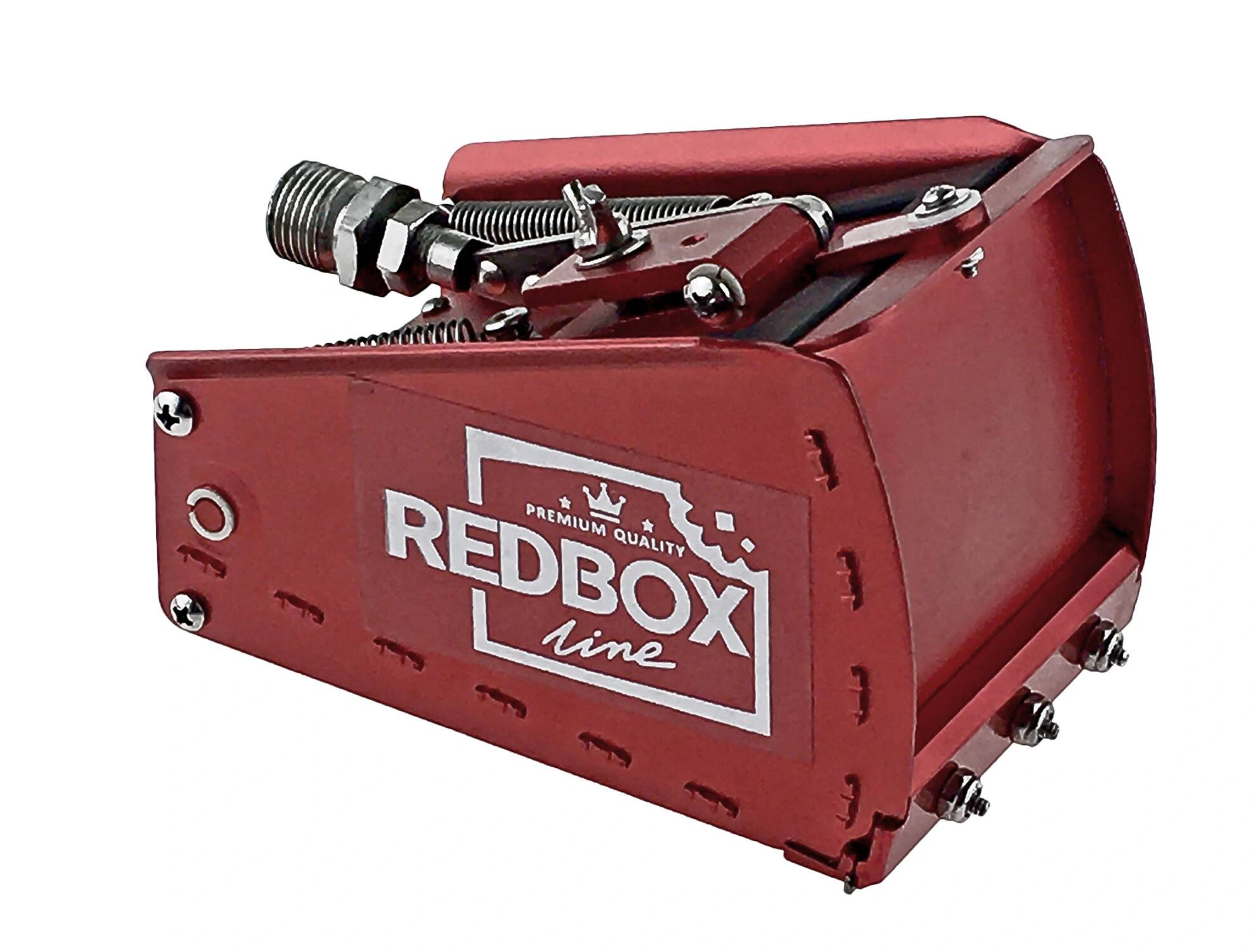 RedBox Skrzynka 8 cm do level zakrywania Skrzynki wkrętów 5 RedBox i śrub 