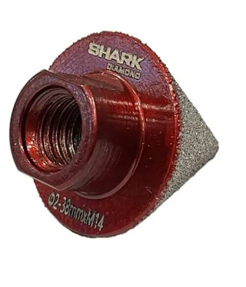 Shark Frez diamentowy stożkowy 2-38 mm M14 - zdjecie nr 1